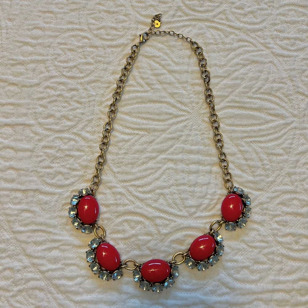 Red Statement Necklace